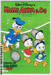 Kalle Anka & C:O 1978 nr 13 omslag serier Kalle Anka & C:O 1978 nr 13 omslag serier