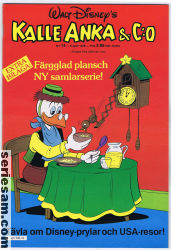 Kalle Anka & C:O 1978 nr 14 omslag serier Kalle Anka & C:O 1978 nr 14 omslag serier