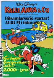 Kalle Anka & C:O 1978 nr 27 omslag serier Kalle Anka & C:O 1978 nr 27 omslag serier