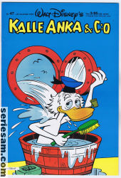 Kalle Anka & C:O 1978 nr 47 omslag serier Kalle Anka & C:O 1978 nr 47 omslag serier