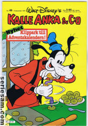 Kalle Anka & C:O 1978 nr 49 omslag serier Kalle Anka & C:O 1978 nr 49 omslag serier