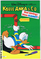 Kalle Anka & C:O 1979 nr 17 omslag serier