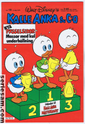 Kalle Anka & C:O 1979 nr 18 omslag serier