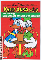 Kalle Anka & C:O 1979 nr 31 omslag serier