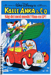 Kalle Anka & C:O 1979 nr 36 omslag serier
