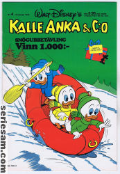 Kalle Anka & C:O 1979 nr 4 omslag serier