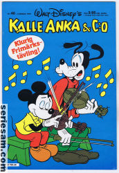 Kalle Anka & C:O 1979 nr 40 omslag serier