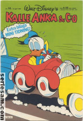 Kalle Anka & C:O 1980 nr 16 omslag serier