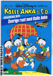 Kalle Anka & C:O 1980 nr 20 omslag serier