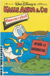 Kalle Anka & C:O 1980 nr 30 omslag serier