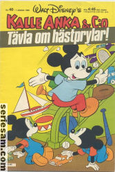 Kalle Anka & C:O 1980 nr 40 omslag serier
