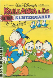 Kalle Anka & C:O 1981 nr 17 omslag serier