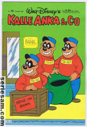 Kalle Anka & C:O 1981 nr 18 omslag serier