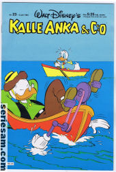 Kalle Anka & C:O 1981 nr 23 omslag serier