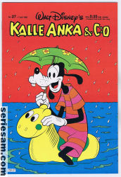 Kalle Anka & C:O 1981 nr 27 omslag serier