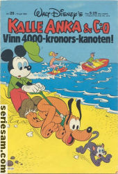 Kalle Anka & C:O 1981 nr 29 omslag serier