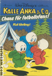 Kalle Anka & C:O 1981 nr 30 omslag serier