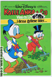 Kalle Anka & C:O 1981 nr 37 omslag serier
