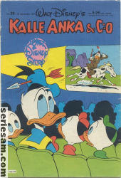 Kalle Anka & C:O 1981 nr 39 omslag serier