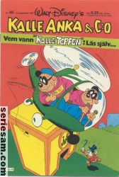 Kalle Anka & C:O 1981 nr 40 omslag serier