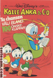 Kalle Anka & C:O 1981 nr 46 omslag serier