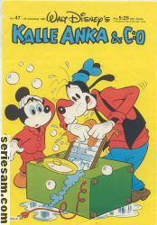 Kalle Anka & C:O 1981 nr 47 omslag serier