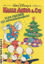 Kalle Anka & C:O 1981 nr 49 omslag serier