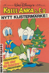 Kalle Anka & C:O 1981 nr 50 omslag serier