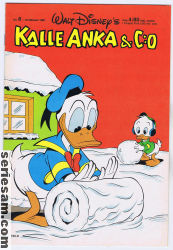 Kalle Anka & C:O 1981 nr 8 omslag serier