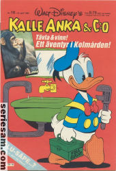 Kalle Anka & C:O 1982 nr 16 omslag serier