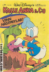 Kalle Anka & C:O 1982 nr 20 omslag serier