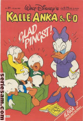 Kalle Anka & C:O 1982 nr 21 omslag serier