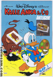 Kalle Anka & C:O 1982 nr 23 omslag serier