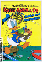 Kalle Anka & C:O 1982 nr 25 omslag serier