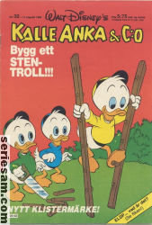 Kalle Anka & C:O 1982 nr 32 omslag serier