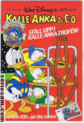Kalle Anka & C:O 1983 nr 1 omslag serier