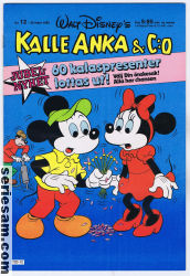 Kalle Anka & C:O 1983 nr 12 omslag serier