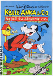 Kalle Anka & C:O 1983 nr 16 omslag serier
