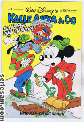 Kalle Anka & C:O 1983 nr 2 omslag serier