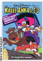 Kalle Anka & C:O 1983 nr 22 omslag serier