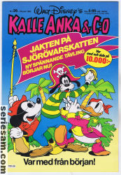 Kalle Anka & C:O 1983 nr 26 omslag serier