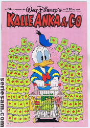 Kalle Anka & C:O 1983 nr 38 omslag serier