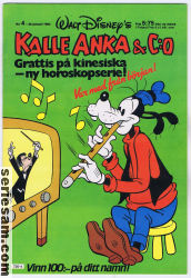 Kalle Anka & C:O 1983 nr 4 omslag serier
