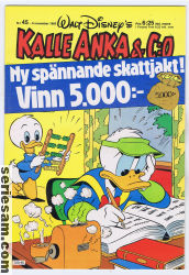 Kalle Anka & C:O 1983 nr 45 omslag serier