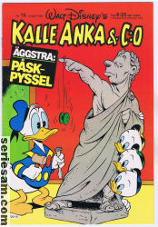 Kalle Anka & C:O 1984 nr 15 omslag serier