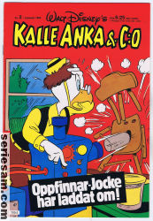 Kalle Anka & C:O 1984 nr 2 omslag serier