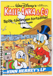 Kalle Anka & C:O 1984 nr 28 omslag serier
