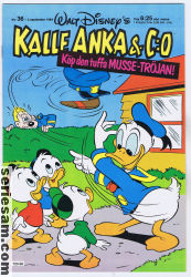 Kalle Anka & C:O 1984 nr 36 omslag serier