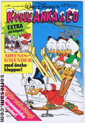 Kalle Anka & C:O 1984 nr 47 omslag serier