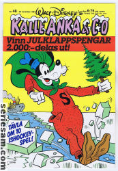 Kalle Anka & C:O 1984 nr 48 omslag serier